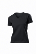 Stedman - Classic V-neck Women - ST2700 BLO (Чорна Жіноча Футболка)