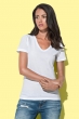 Stedman - Classic V-neck Women - ST2700 WHI (Біла Жіноча Футболка)
