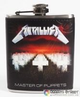 Metallica - Master Of Puppets - Hip Flask (Кишенькова фляга) (Official Merchandise) ― купити футболку в Україні, замовити футболку поштою, ціни, опис, фото футболок, купити кухлі, бейсболки, весна, кружки, рюкзаки, гаманці, літо, бандани, шкіряні вироби, осінь, джинси, кросівки, куртки, шорти, шапки, батніки, шкарпетки, зима, білизна, майки, сорочки, сумки, молодіжні аксесуари, вуличний стиль кежуал стайл | Інтернет-магазин футболок та іншого молодіжного одягу - GRAFFITI STREET - GraffitiStreet.Com.Ua