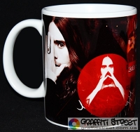 30 Seconds To Mars - 13 (Mug) ― buy t-shirt in Ukraine, order a t-shirt by post, prices, description, photo t-shirts, mugs buy, bags, wallets, summer, bandanas, leather, autumn, jeans, shoes, jackets, shorts, hats, socks, winter, clothes, shirts, handbags, accessories youth, street style casual  | Online t-shirts shop and other clothes for youth - GRAFFITI STREET - GraffitiStreet.Com.Ua