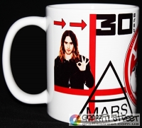 30 Seconds To Mars - 14 (Mug) ― buy t-shirt in Ukraine, order a t-shirt by post, prices, description, photo t-shirts, mugs buy, bags, wallets, summer, bandanas, leather, autumn, jeans, shoes, jackets, shorts, hats, socks, winter, clothes, shirts, handbags, accessories youth, street style casual  | Online t-shirts shop and other clothes for youth - GRAFFITI STREET - GraffitiStreet.Com.Ua