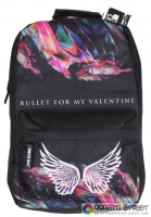 Bullet For My Valentine (BFMV) - Wings 1 (Official Merchandise) (Рюкзак) ― купити футболку в Україні, замовити футболку поштою, ціни, опис, фото футболок, купити кухлі, бейсболки, весна, кружки, рюкзаки, гаманці, літо, бандани, шкіряні вироби, осінь, джинси, кросівки, куртки, шорти, шапки, батніки, шкарпетки, зима, білизна, майки, сорочки, сумки, молодіжні аксесуари, вуличний стиль кежуал стайл | Інтернет-магазин футболок та іншого молодіжного одягу - GRAFFITI STREET - GraffitiStreet.Com.Ua