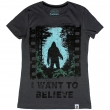 Bigfoot (Gray Women T-Shirt)