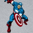 Captain America (Сіра Футболка)