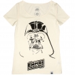 Darth: white (Молочна Жіноча Футболка)