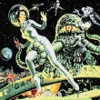 Green Slime (Чорна Жіноча Футболка)
