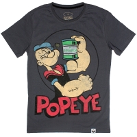 Popeye (Сіра Футболка) ― купити футболку в Україні, замовити футболку поштою, ціни, опис, фото футболок, купити кухлі, бейсболки, весна, кружки, рюкзаки, гаманці, літо, бандани, шкіряні вироби, осінь, джинси, кросівки, куртки, шорти, шапки, батніки, шкарпетки, зима, білизна, майки, сорочки, сумки, молодіжні аксесуари, вуличний стиль кежуал стайл | Інтернет-магазин футболок та іншого молодіжного одягу - GRAFFITI STREET - GraffitiStreet.Com.Ua