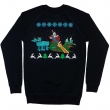 Santa (Dark Blue Sweatshirt)