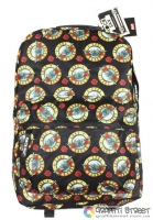 Guns N' Roses - Flower All Over Print (Official Merchandise) (Рюкзак) ― купити футболку в Україні, замовити футболку поштою, ціни, опис, фото футболок, купити кухлі, бейсболки, весна, кружки, рюкзаки, гаманці, літо, бандани, шкіряні вироби, осінь, джинси, кросівки, куртки, шорти, шапки, батніки, шкарпетки, зима, білизна, майки, сорочки, сумки, молодіжні аксесуари, вуличний стиль кежуал стайл | Інтернет-магазин футболок та іншого молодіжного одягу - GRAFFITI STREET - GraffitiStreet.Com.Ua